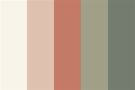 Terracotta and Sage Color Palette