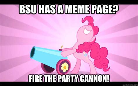 Pinkie Pie party cannon memes | quickmeme