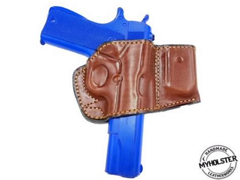 Rock Island .45 1911 Belt Holster with Mag Pouch Leather Holster ...