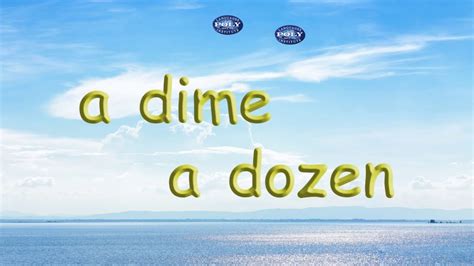 American Idioms | a dime a dozen | POLY Languages