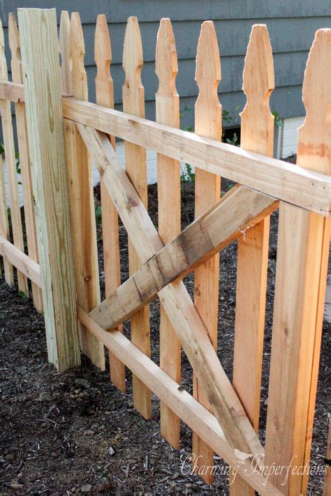 How to Build and Install a Gate | Building a deck, Backyard makeover, Picket fence gate