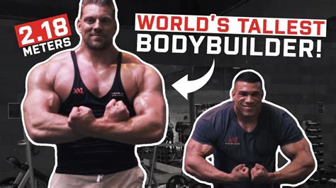 The Dutch Giant | Tallest Bodybuilder In The World! (2.18m/7.2ft) - YouTube