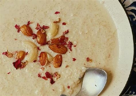 Barnyard Millet Pudding Recipe by Shradha Nema (foodgazin') - Cookpad