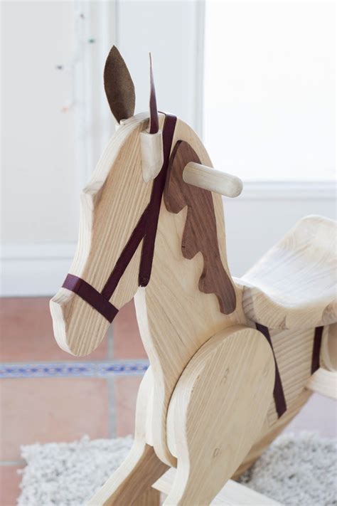 DIY Rocking Horse | Wood rocking horse, Wooden rocking horse, Rocking ...