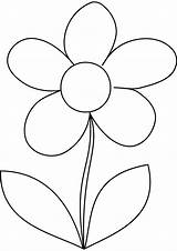 Daisy Flower Printables sketch template