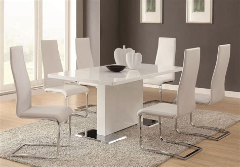 Modern White Dining Room Table And Chairs - 17 Magnificent Crystal Chandelier Designs To Adorn ...