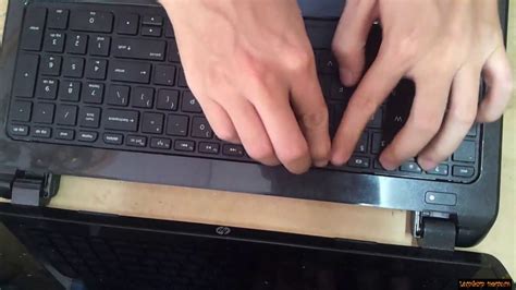 HP 15 TOUCH SMART keyboard replacement - YouTube