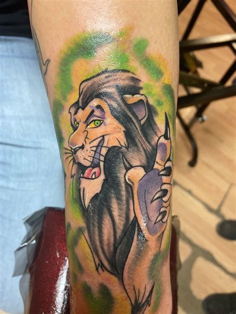 Lion King Scar Tattoo