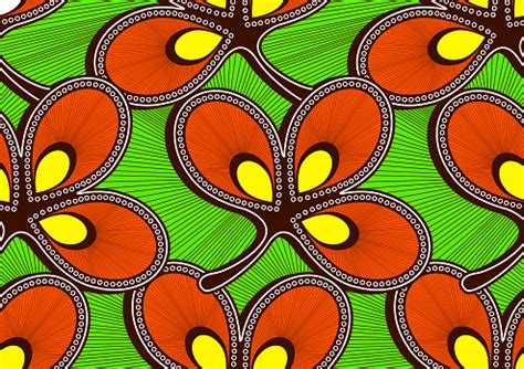 African Abstract Flower Seamless Pattern 16 Stock Illustration - Download Image Now - African ...