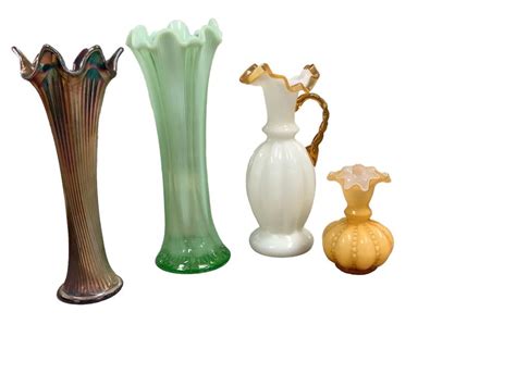 Lot - Art Glass Vases