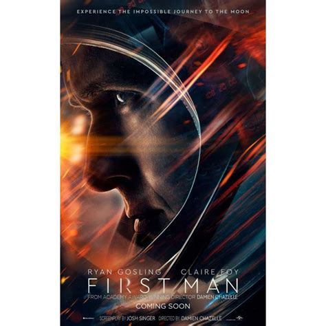 FIRST MAN Movie Poster 27x40 in.