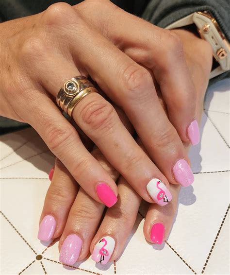 50 Flamingo Nail Ideas to Rock Your Mani