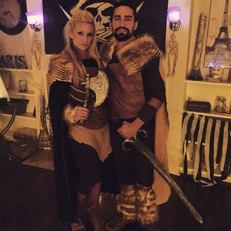 Halloween costume idea Viking couple | Viking halloween costume, Viking ...