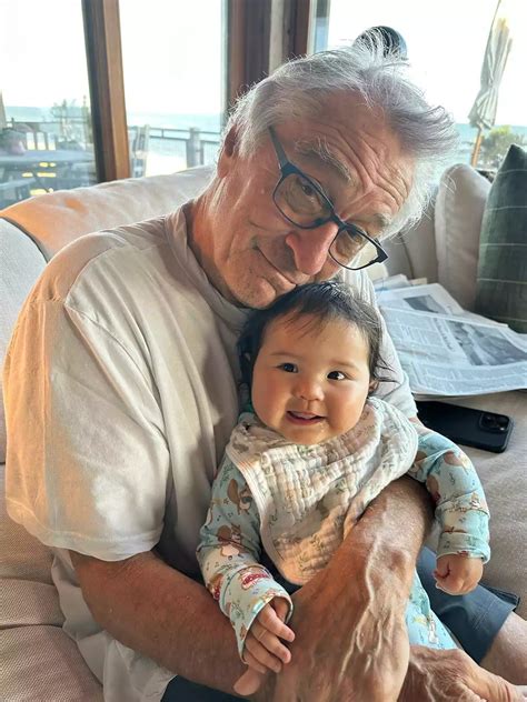 Robert De Niro, 80, cuddles up to daughter Gia in cute new photo as he ...