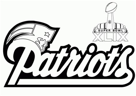 New Patriots Coloring Sheet To Print