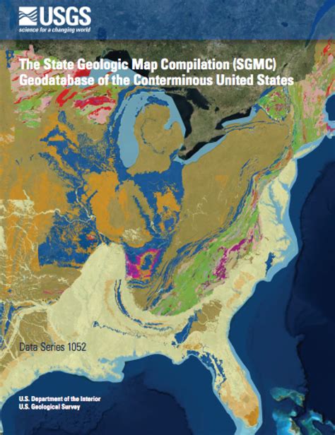 USGS Publishes Updated State Geologic Map Compilation #geoscience #geology | American ...