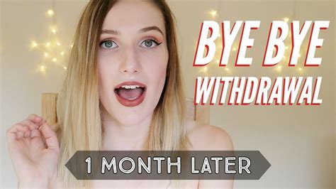 When Does Withdrawal End? 1 Month off Citalopram || FINAL UPDATE - YouTube