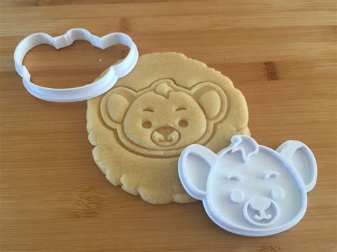 Simba from The Lion King Cookie Cutter 2 piece 1 x Cutter | Etsy