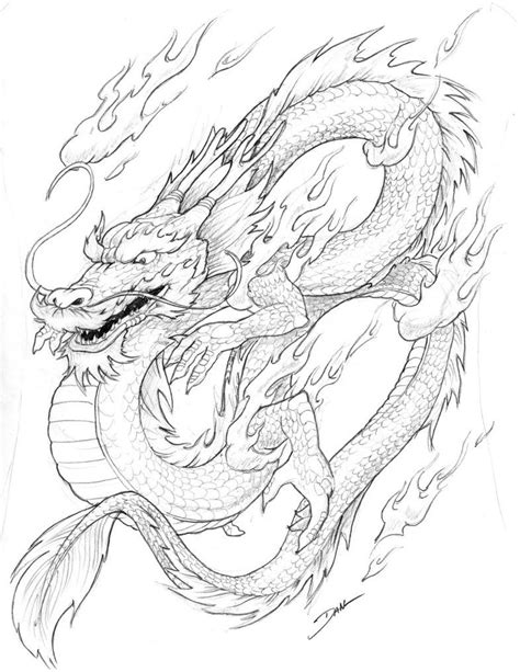 Dragon coloring page, Coloring pictures, Chinese dragon