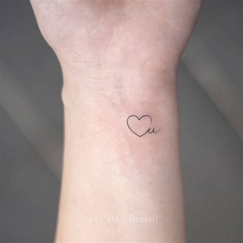 HD Small Initial Tattoos On Wrist Free