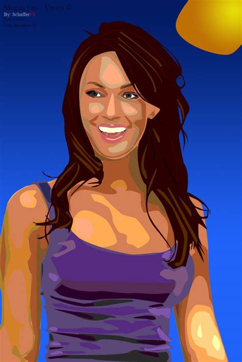 Megan Fox - Vector by SchafferFX on DeviantArt