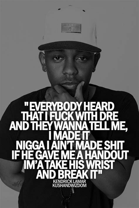 Kendrick Lamar quotes | Rapper quotes, Rap quotes, Hip hop quotes