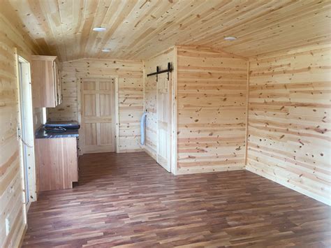 Deluxe Lofted Barn Cabin Finished Interior – Cabin Photos Collections