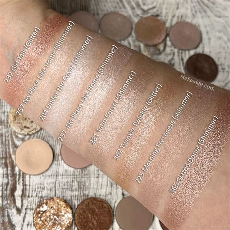 Sephora Collection Single Eyeshadow Swatches - Stef's Edge