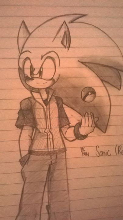 Pokemon trainer Sonic by roxythehedgehog1010 on DeviantArt