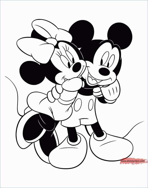 Mickey And Minnie Coloring Pages Mickey Mouse Colors Best Mickey Mouse Coloring Pages Free ...