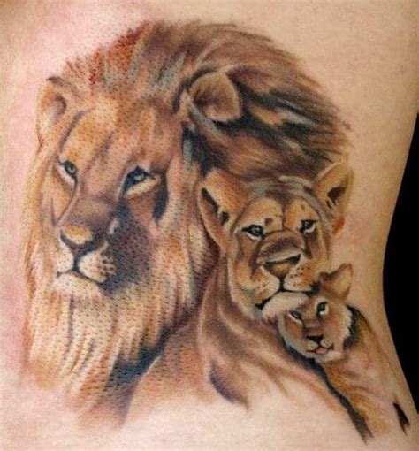 15+ Best Lion Pride Tattoo Designs - PetPress