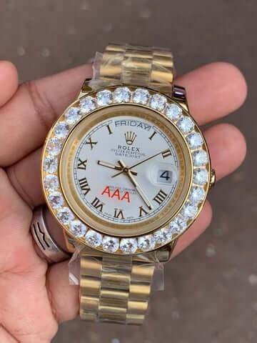 Rolex Day Date Diamond Bezel First Copy Price in India | Watch Now India