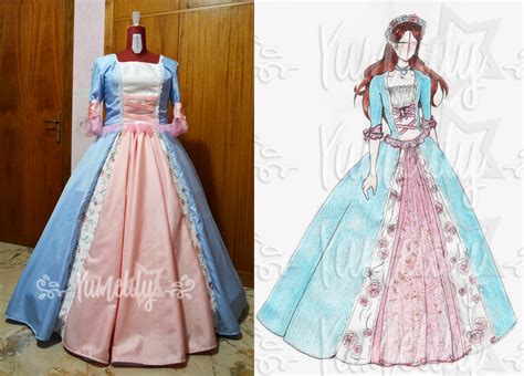 Barbie Erika Princess And The Pauper Cosplay Costume Barbie Costume ...