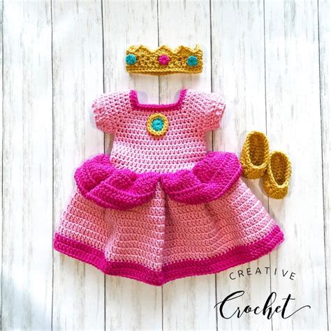 Princess Peach Inspired Dress Baby Girl Costume Baby | Etsy in 2020 | Baby costumes girl, Baby ...