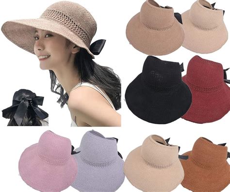 Women's Sun hat, Ladies Sun hat Outdoor Travel Riding Seaside Beach ...