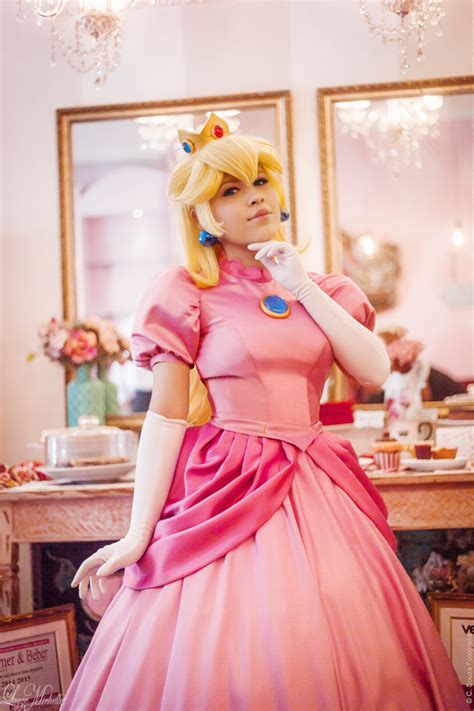 Princess Peach Costume Fan Art