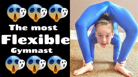 The most flexible gymnast in the world😱😱😱 - YouTube