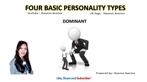 Dominant and Analytical Personality Types - YouTube