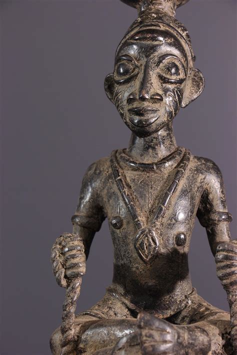 Bronze Yoruba (13869) - Statues africaines Yoruba - Art africain