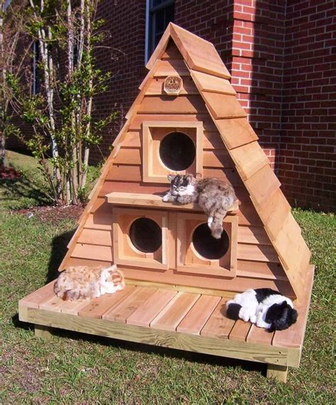 20+ Diy Outdoor Cat House – HomeDecorish