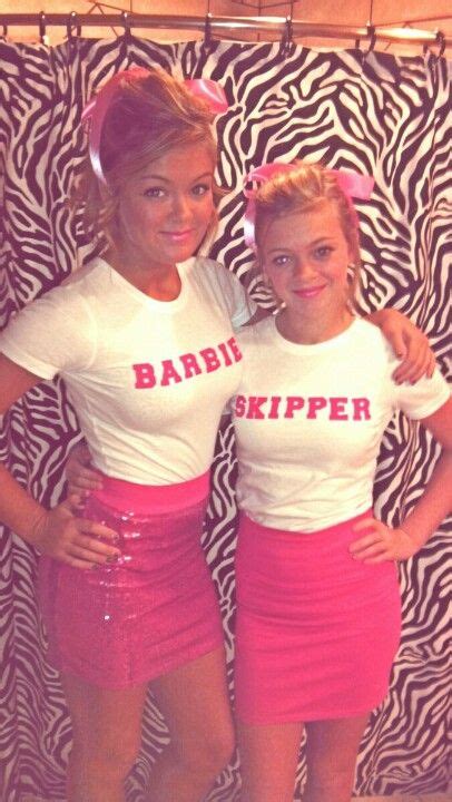 Barbie and Skipper. | Barbie halloween costume, Barbie halloween, Barbie costume