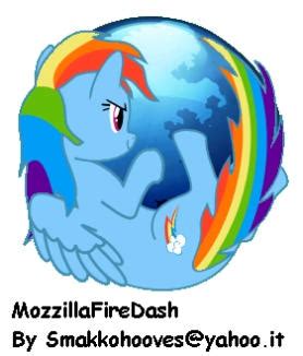 Mozzilla Firedash Icon set (3 sizes) by SmakkoHooves on DeviantArt
