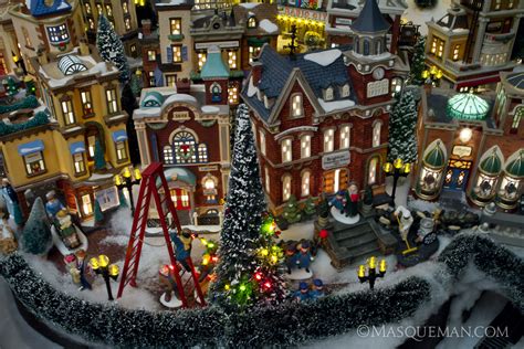 Photographing a Miniature Christmas City by Department 56 ~ Masqueman Photography and Design ...