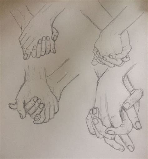 Practice sketch holding hands - pinkishcoconut | Art drawings sketches simple, Sketches, Art ...