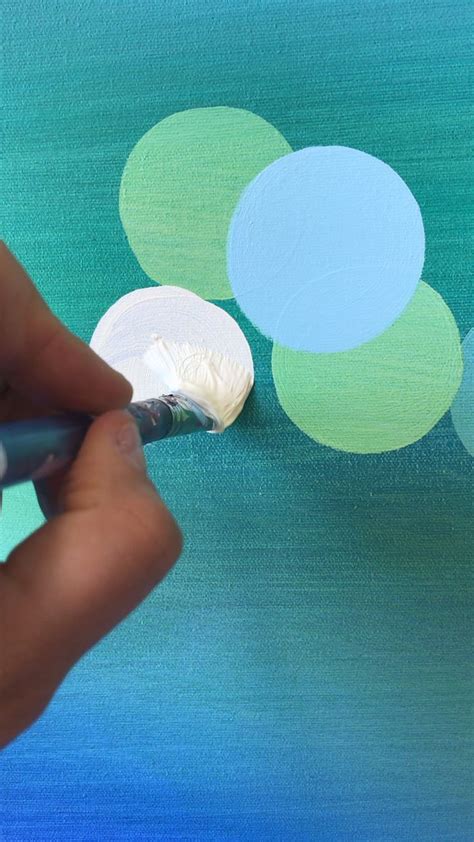 Paint circles | Circle painting, Acrylic painting canvas, Acrylic painting techniques