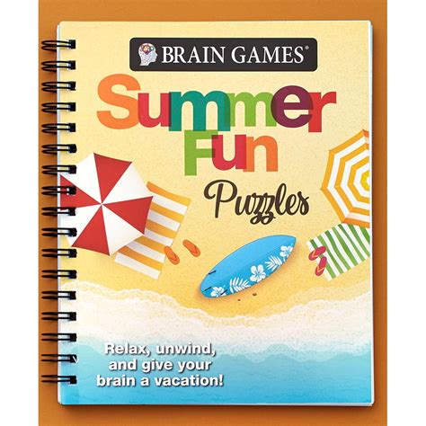 Brain Games Puzzle Books-Summer Fun Puzzles - Walmart.com - Walmart.com