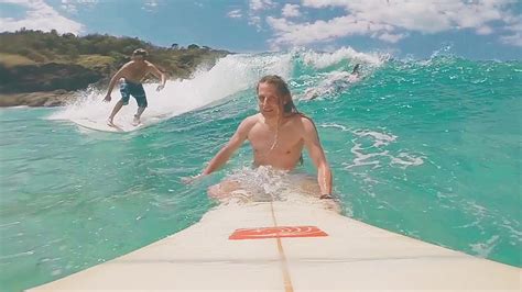 Double Island Point surfing! - YouTube