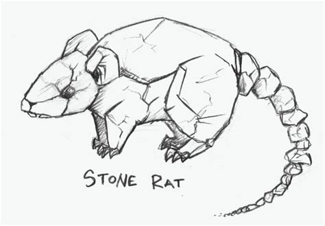 Stone Rat by Kyllerflynn13 on DeviantArt