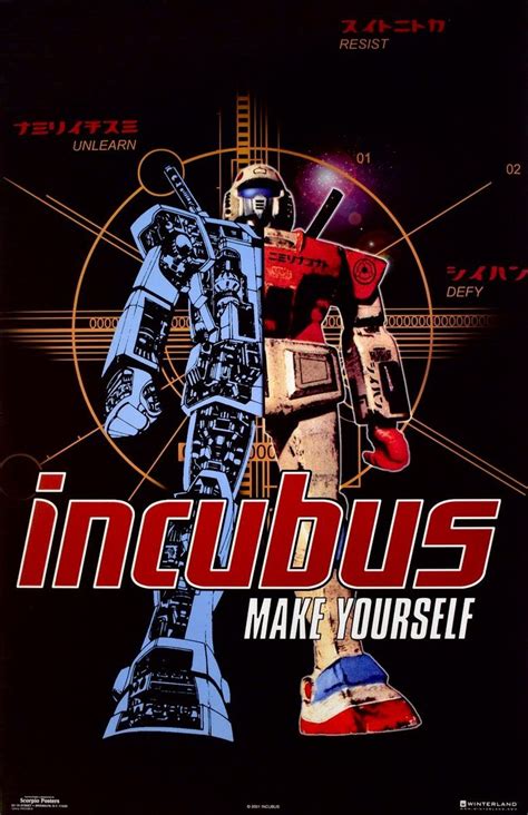 Incubus Make Yourself Album 2001 Poster 22 x 34.5 – PosterAmerica | Incubus, Incubus make ...