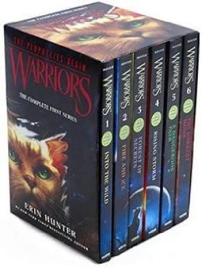 Warrior Cats Collection Erin Hunter 6 Books Set Pack Series 1 by ...